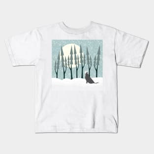 The Wolf Month Kids T-Shirt